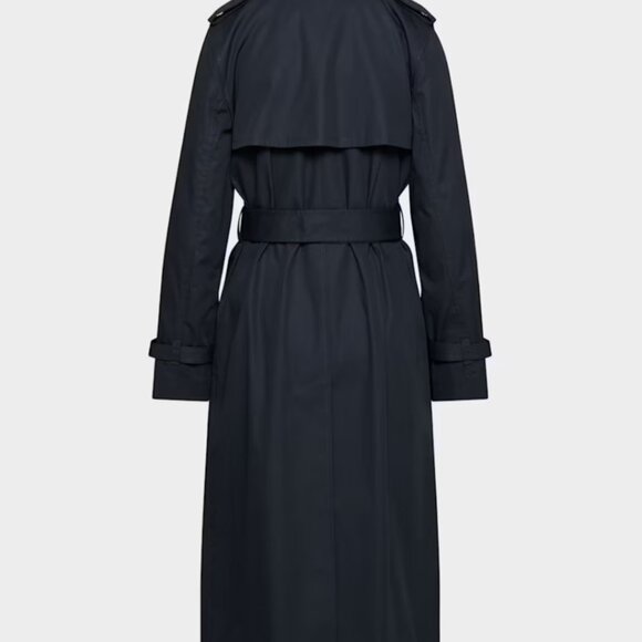 NWT Aritzia New The Finch Trench Coat Dreaming Blue XS - Picture 4 of 7